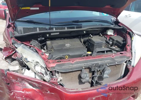 2012 Toyota Sienna Limited 7 Passenger z USA, uszkodzony, nr VIN 5TDDK3DC9CS042928